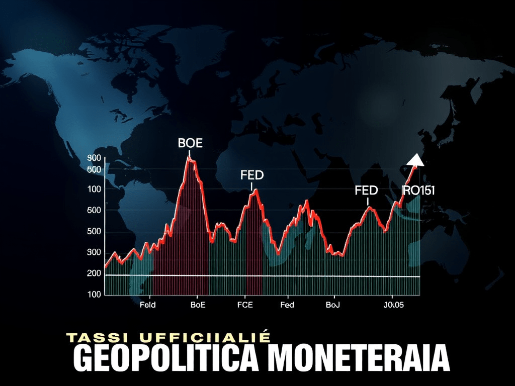 Tassi Ufficiali e Geopolitica Monetaria: Analisi Comparata&nbsp;2022-2025