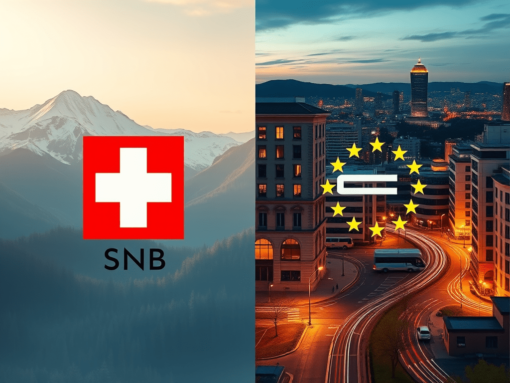 SNB vs BCE: due traiettorie diverse dello stesso&nbsp;mestiere