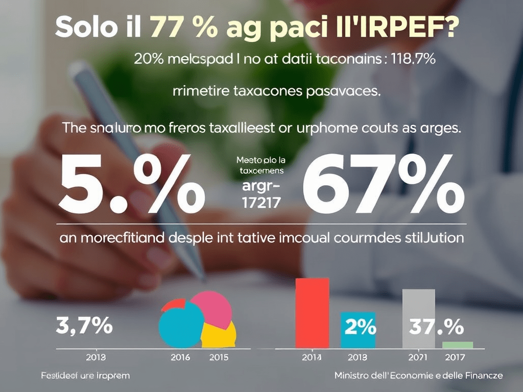“Solo il 7% paga l’IRPEF”? No: i dati dicono&nbsp;altro