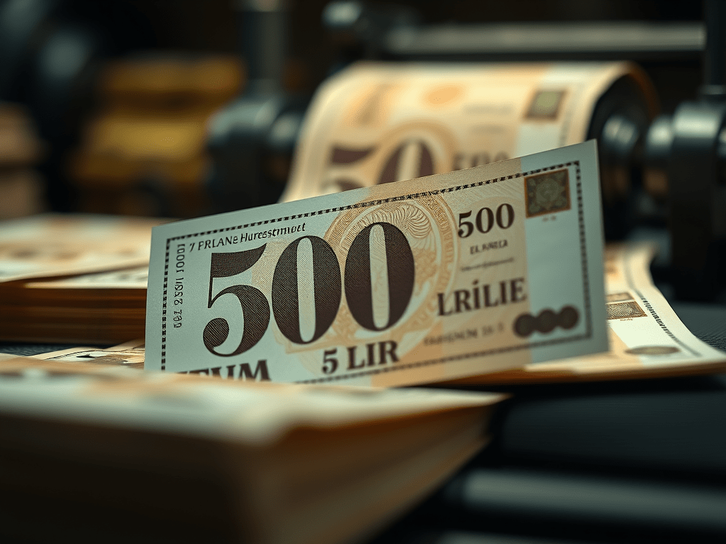 Oltre la bufala da cinquecentolire: l’emissione come atto di proprietà o di&nbsp;appropriazione