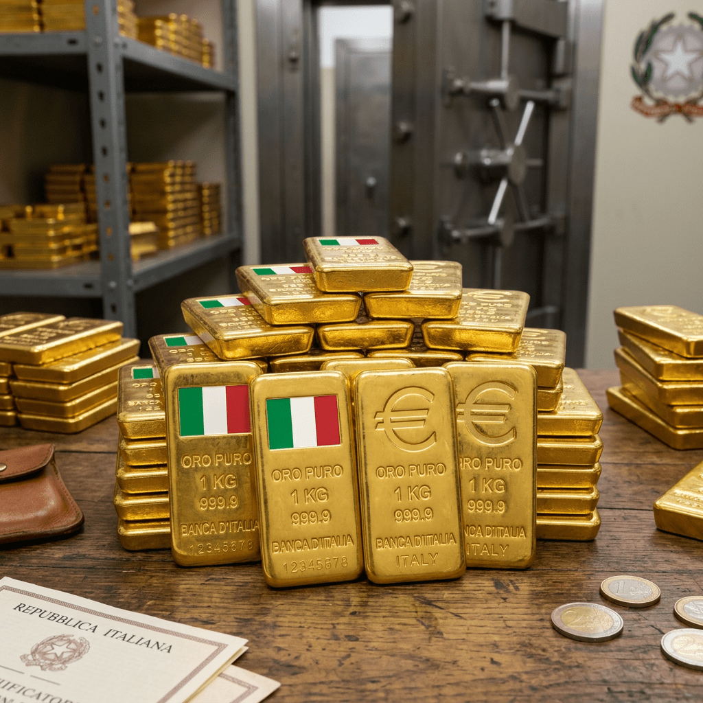 L’oro della Banca d’Italia tra sovranità nazionale, BCE e sistema monetario&nbsp;europeo