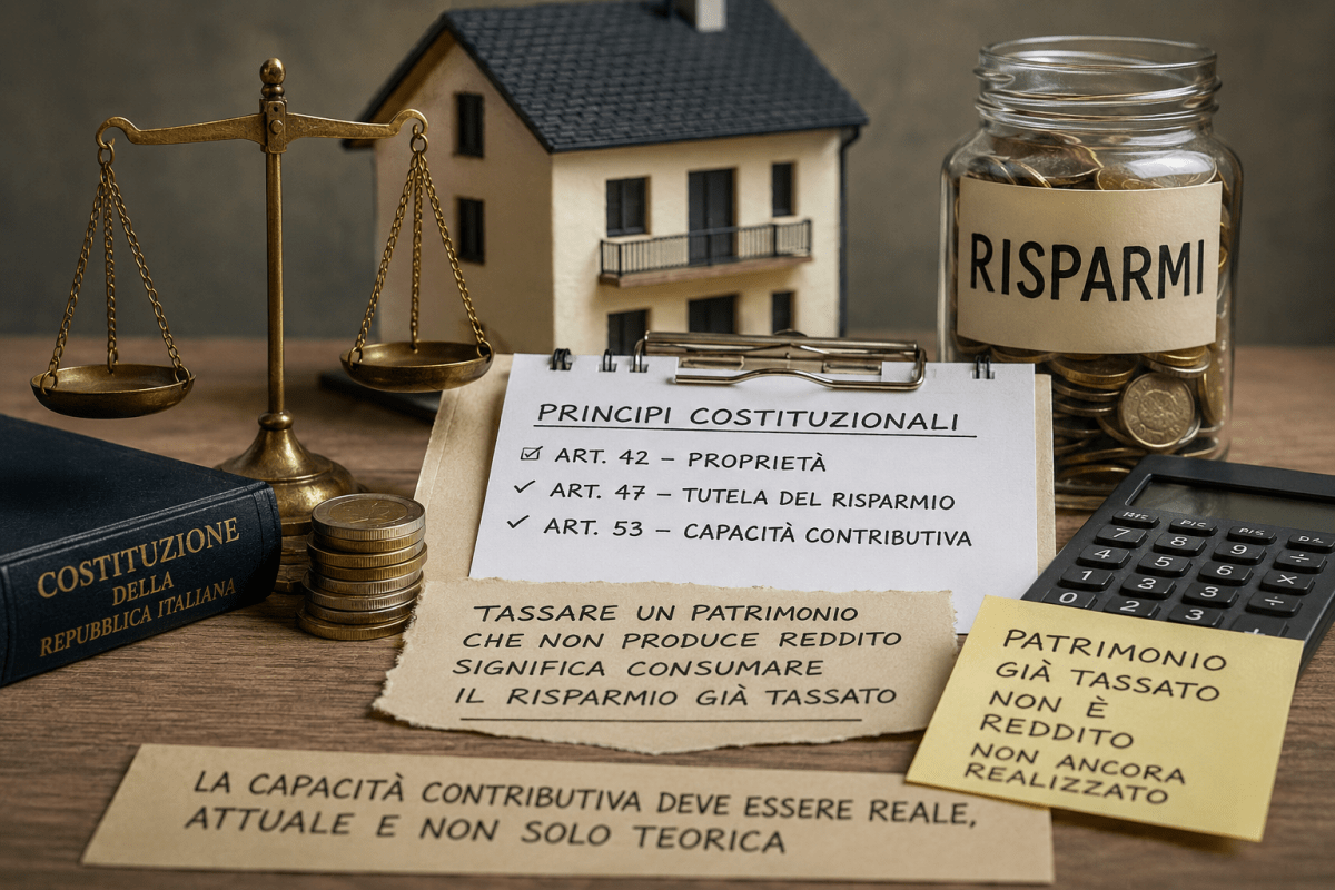 Proprietà, risparmio e capacità contributiva: il dibattito dimenticato dietro il catasto e il&nbsp;Superbonus