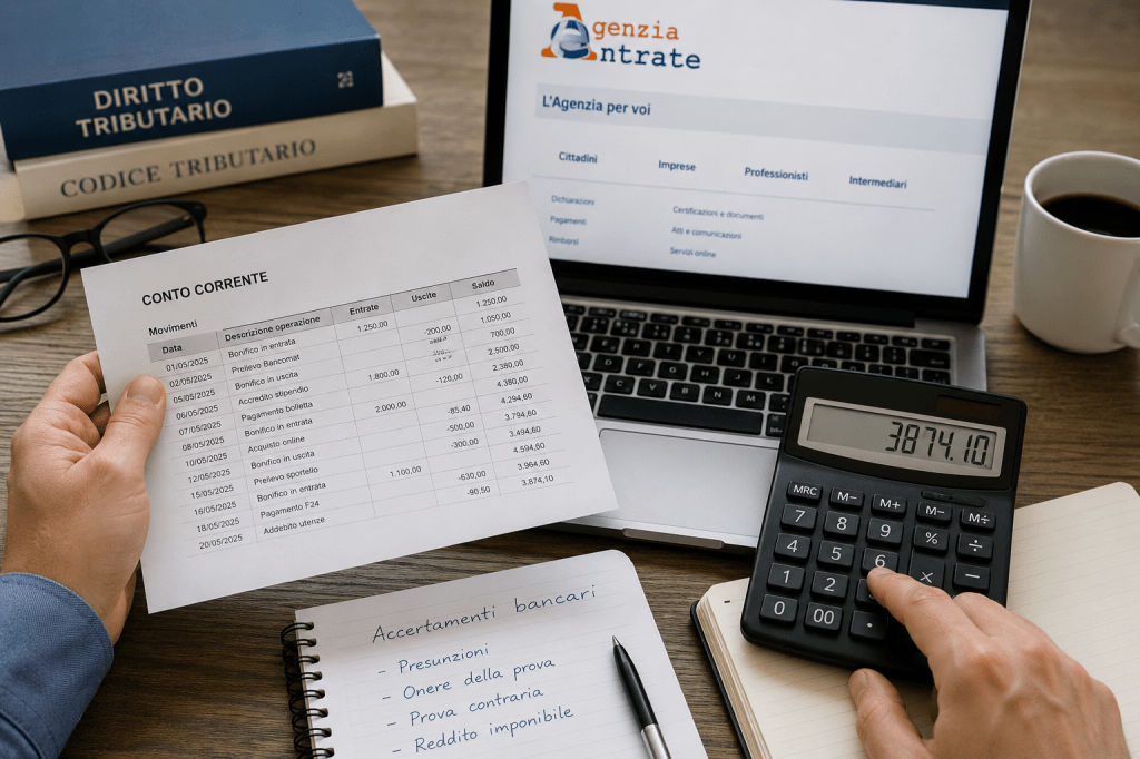 Dal redditometro ai conti correnti: come cambia il controllo fiscale e dove si colloca l’onere della&nbsp;prova